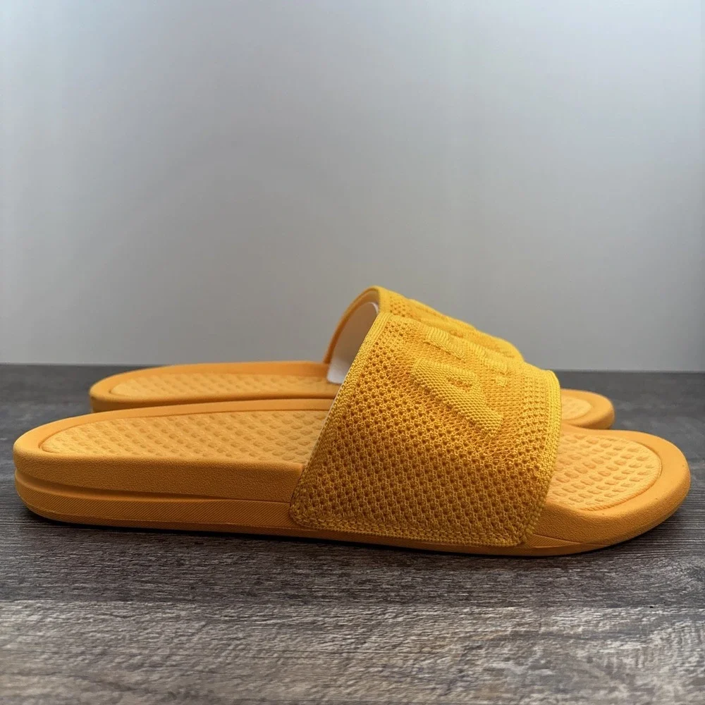 APL Slides Men's 11 BL TechLoom‎ Mango Sandals NEW Defect
